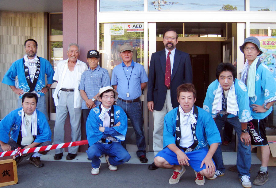 お祭りの当番だった