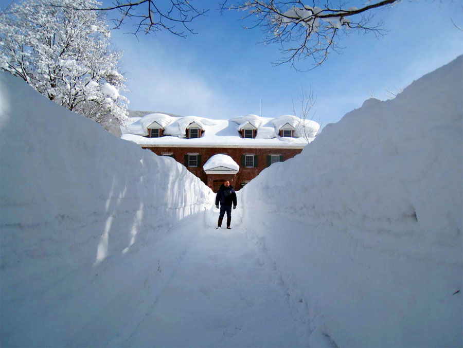 大雪だあ!