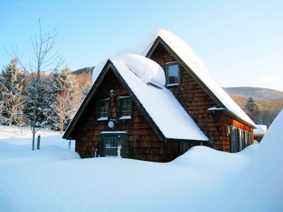 屋根の雪